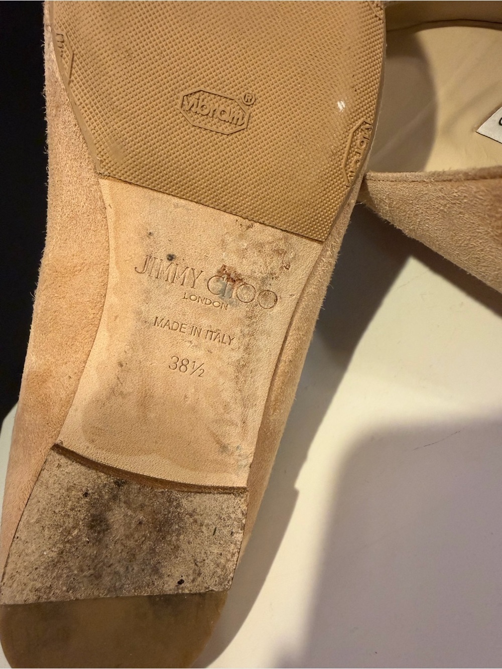Jimmy Choo Alina Suede Flat - Picture 7 of 7